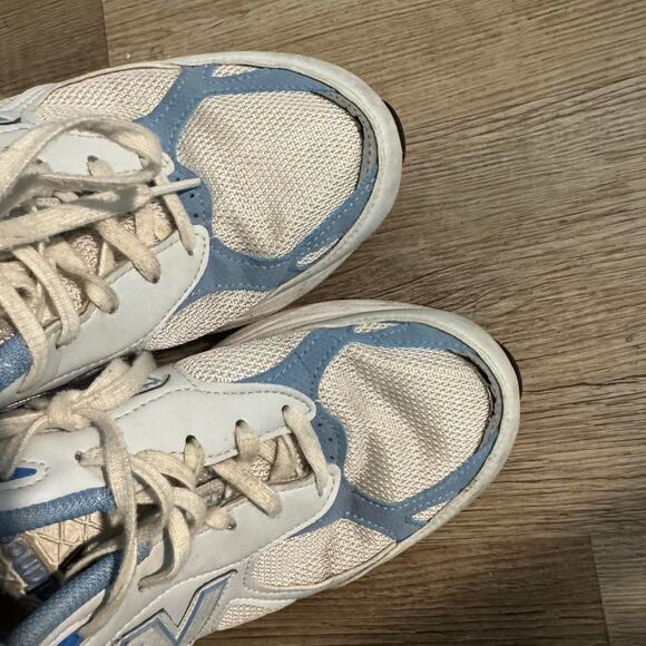 New balance 990 sneakers in blue and white 10 shoes - Picture 7 of 7